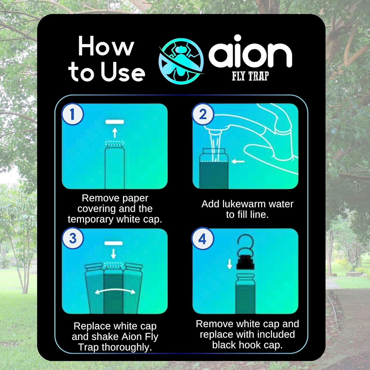 FLY TRAP DUAL FLY KILLER - Aion Outdoors